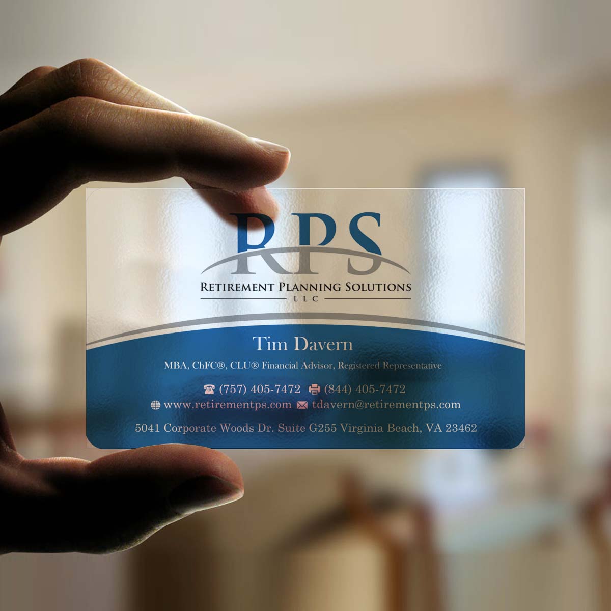 Visitenkarten-Design von INDIAN_Ashok für Retirement Planning Solutions | Design #8765065