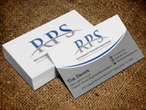 Diseño de Tarjeta de Presentación por Lanka Ama para Retirement Planning Solutions | Diseño: #8723308