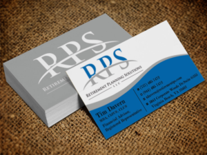 Diseño de Tarjeta de Presentación por Lanka Ama para Retirement Planning Solutions | Diseño: #8723327