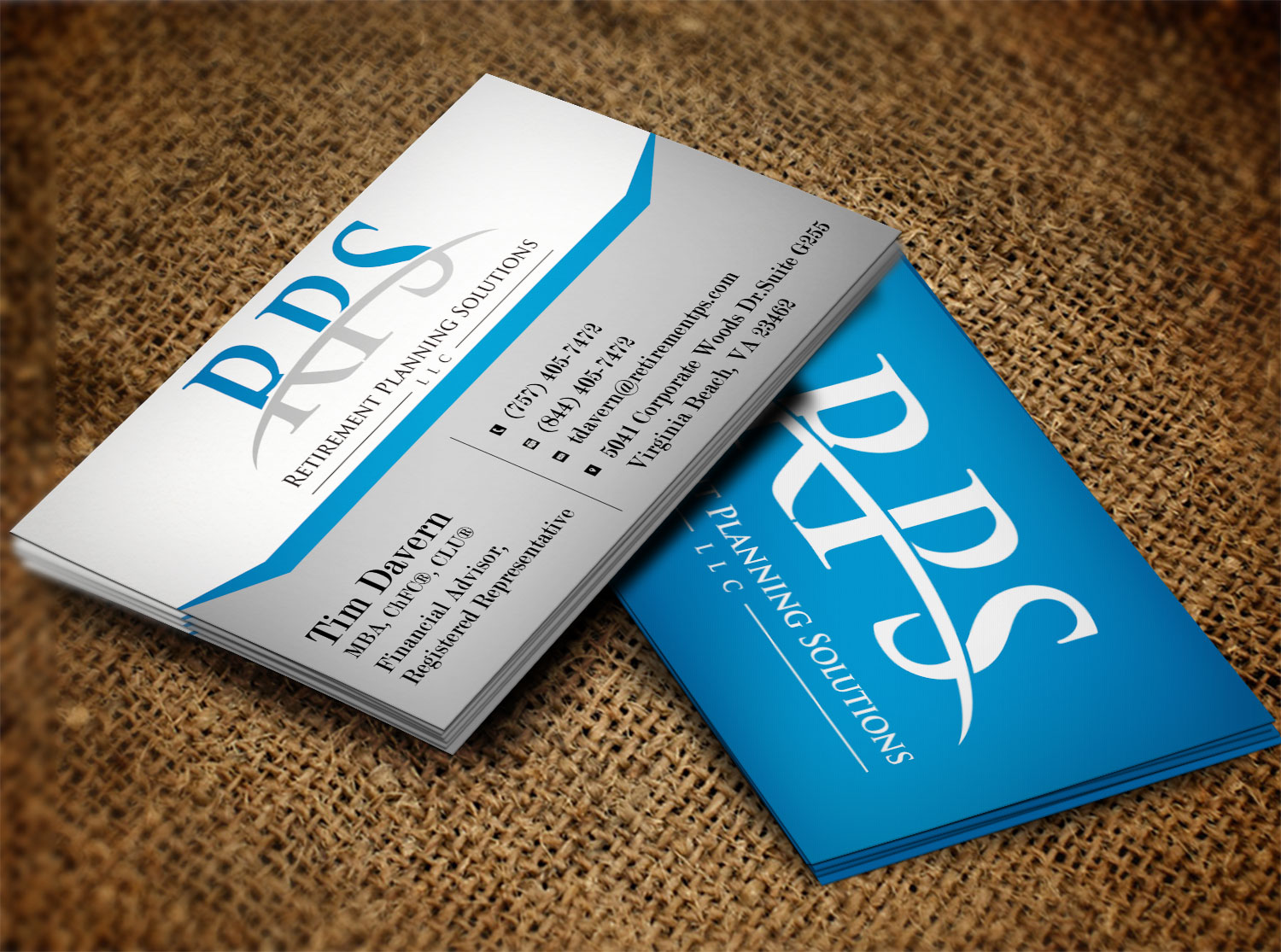 Business Card Design by Lanka Ama for Retirement Planning Solutions | Design #8723333