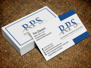Diseño de Tarjeta de Presentación por Lanka Ama para Retirement Planning Solutions | Diseño: #8723342