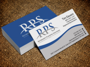 Diseño de Tarjeta de Presentación por Lanka Ama para Retirement Planning Solutions | Diseño: #8723343