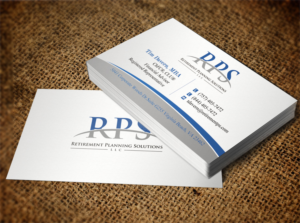 Diseño de Tarjeta de Presentación por Lanka Ama para Retirement Planning Solutions | Diseño: #8723358