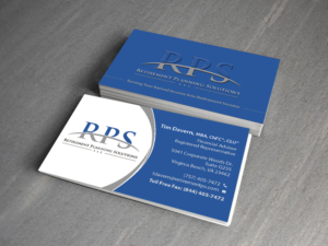 Business Card Design by Creations Box 2015 for Retirement Planning Solutions | Design: #9169250