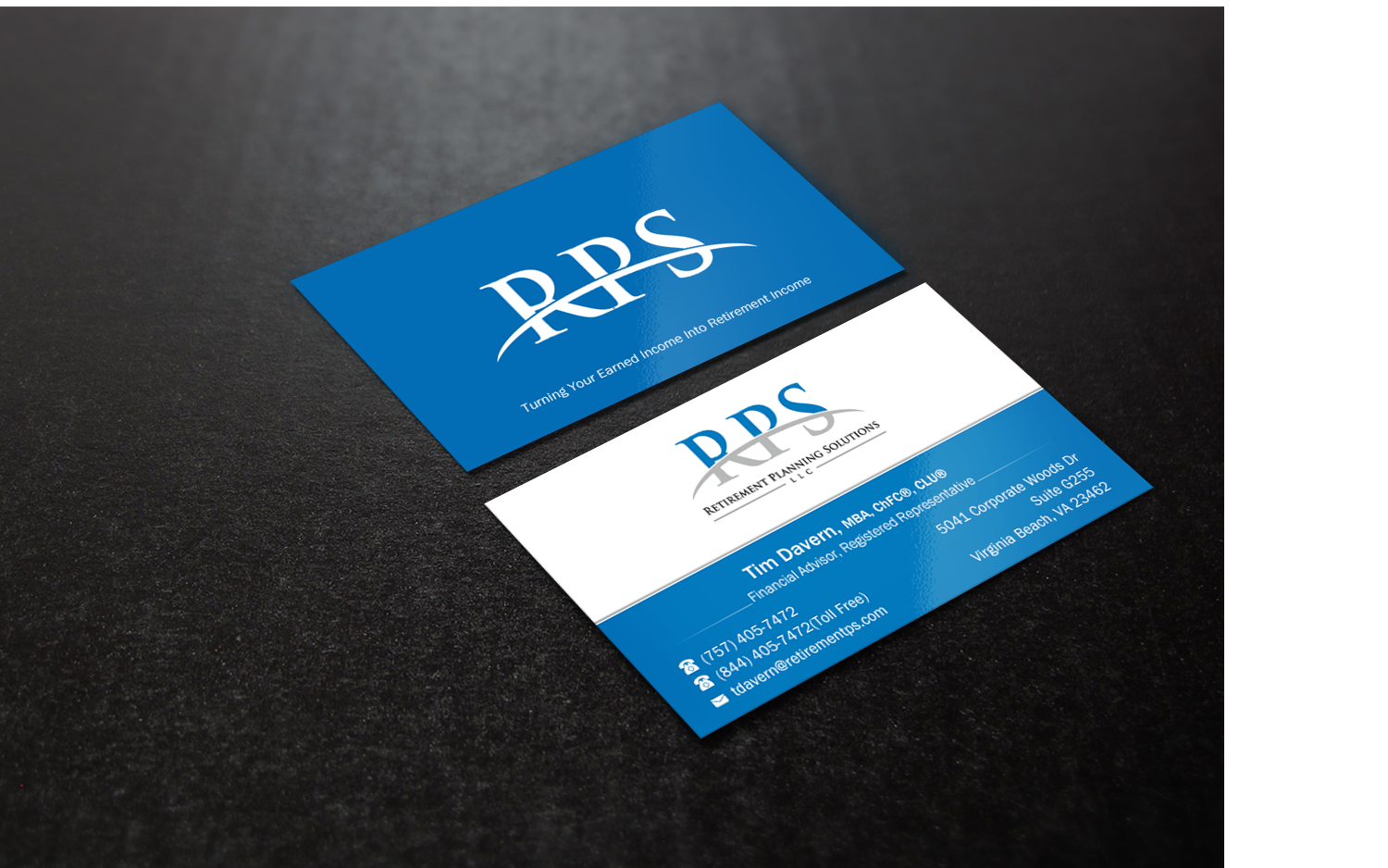 Business Card Design by Brand aid for Retirement Planning Solutions | Design #8961010