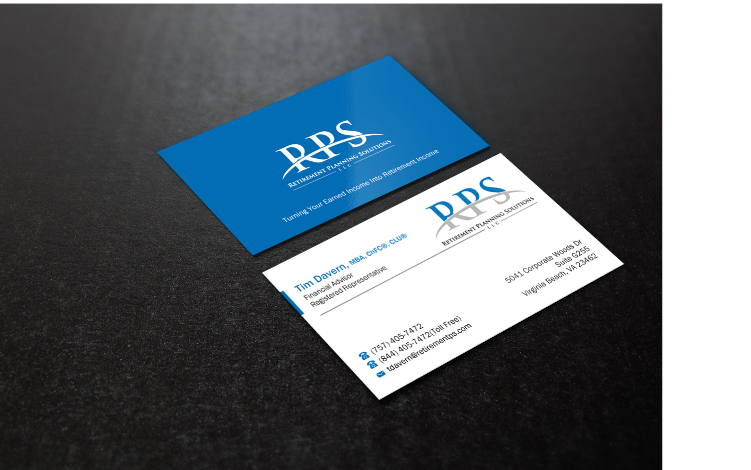 Business Card Design by Brand aid for Retirement Planning Solutions | Design #8961011