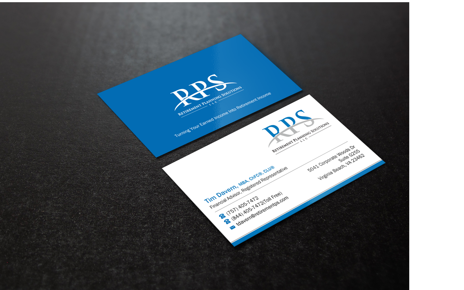 Business Card Design by Brand aid for Retirement Planning Solutions | Design #8961014