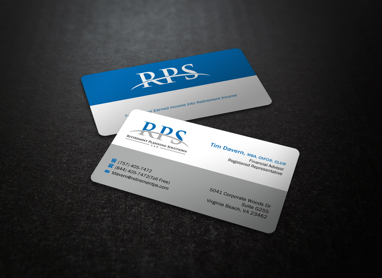 Business Card Design by Brand aid for Retirement Planning Solutions | Design #9168242