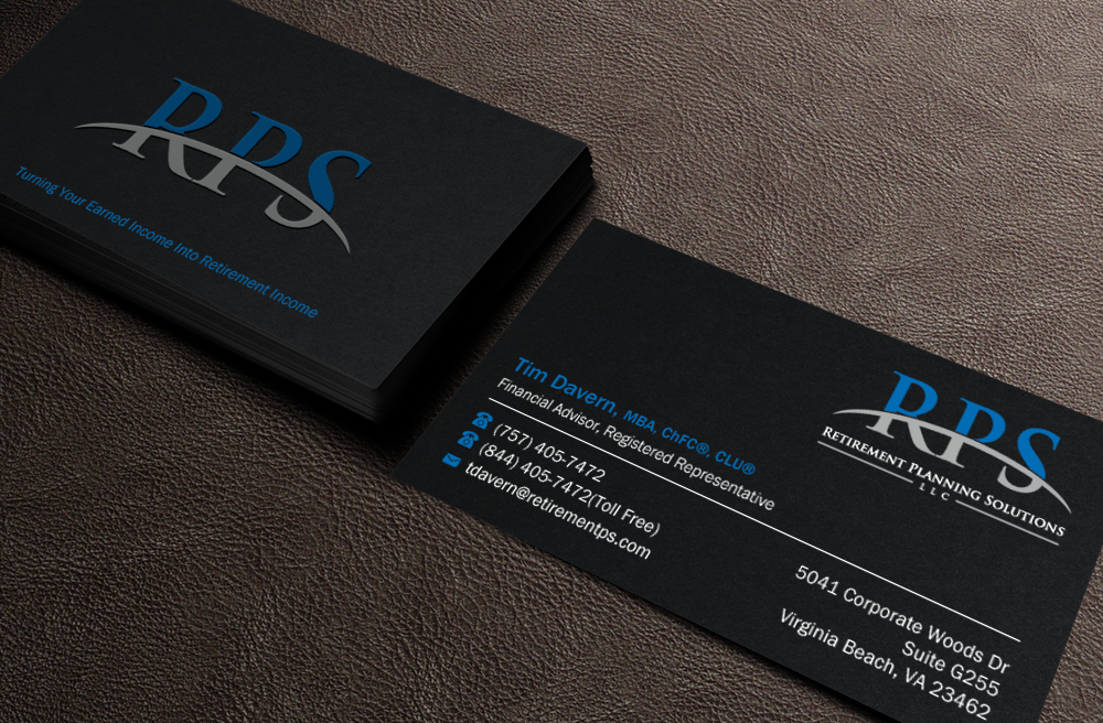 Design de Carte de Visite par Brand aid pour Retirement Planning Solutions | Design #9168250