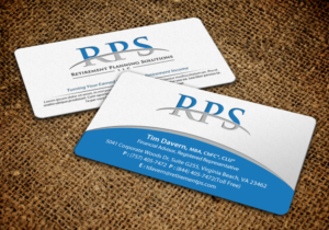 Visitenkarten-Design von chandrayaan.creative für Retirement Planning Solutions | Design: #8767397