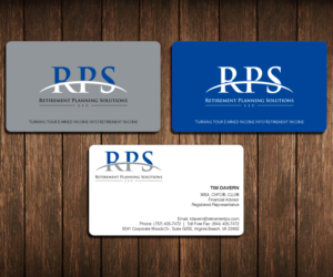 Business Card Design by DZINO for Retirement Planning Solutions | Design: #8557513
