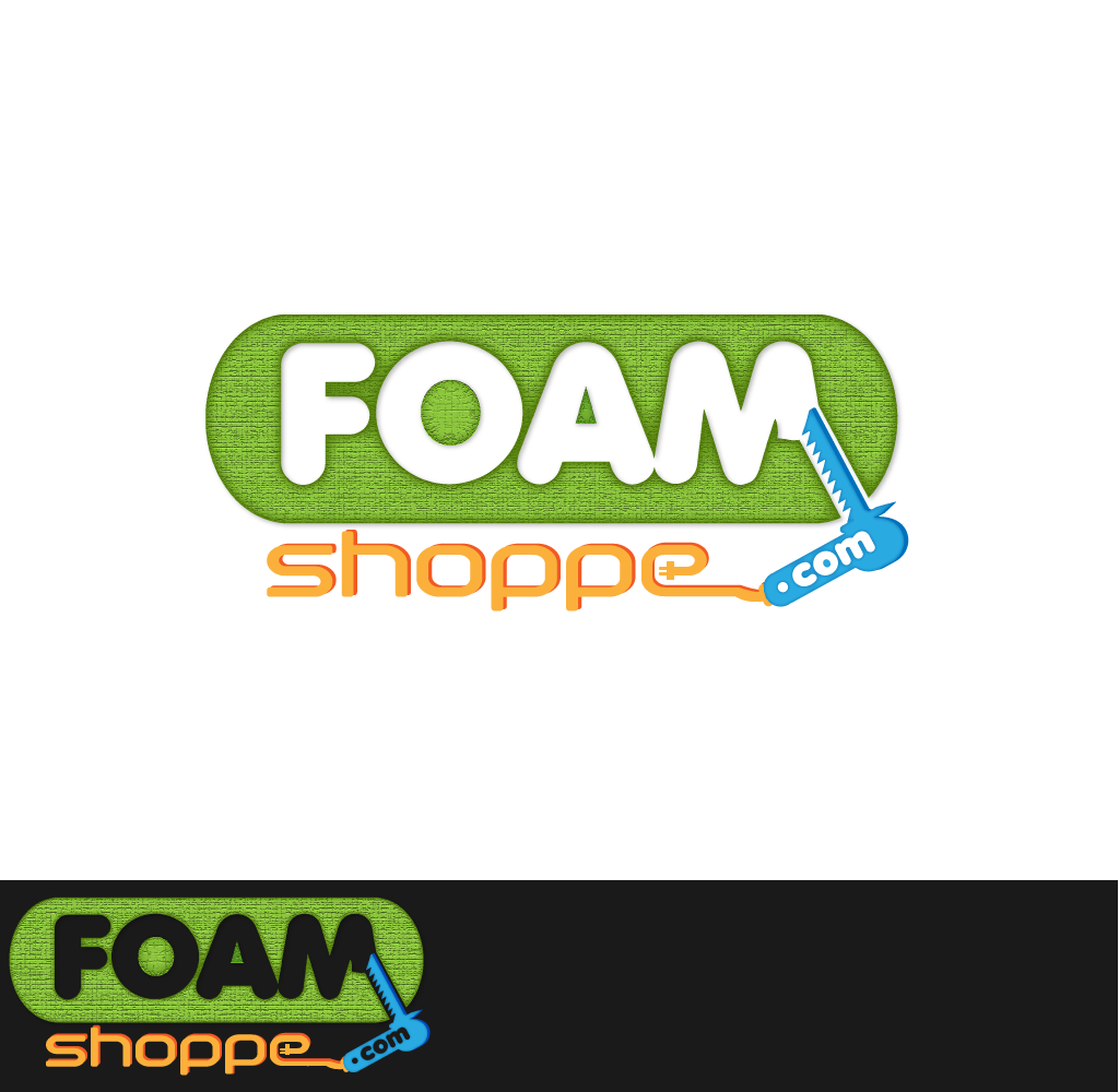 Logo Design by Red Attire Designs for foamshoppe.com | Design #2009169