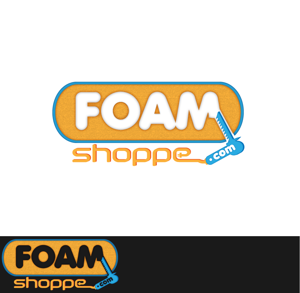 Logo Design by Red Attire Designs for foamshoppe.com | Design #2025883