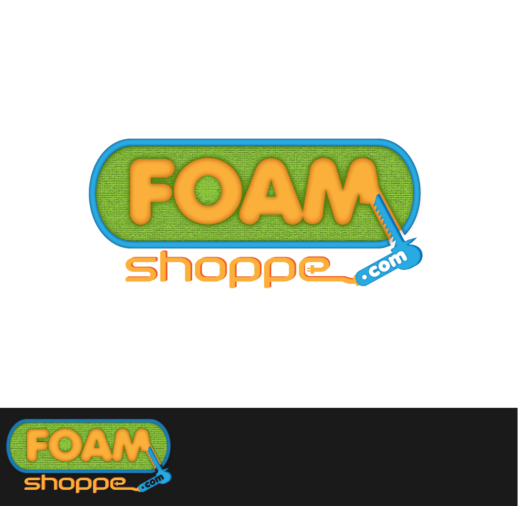 Logo Design by Red Attire Designs for foamshoppe.com | Design #2026113