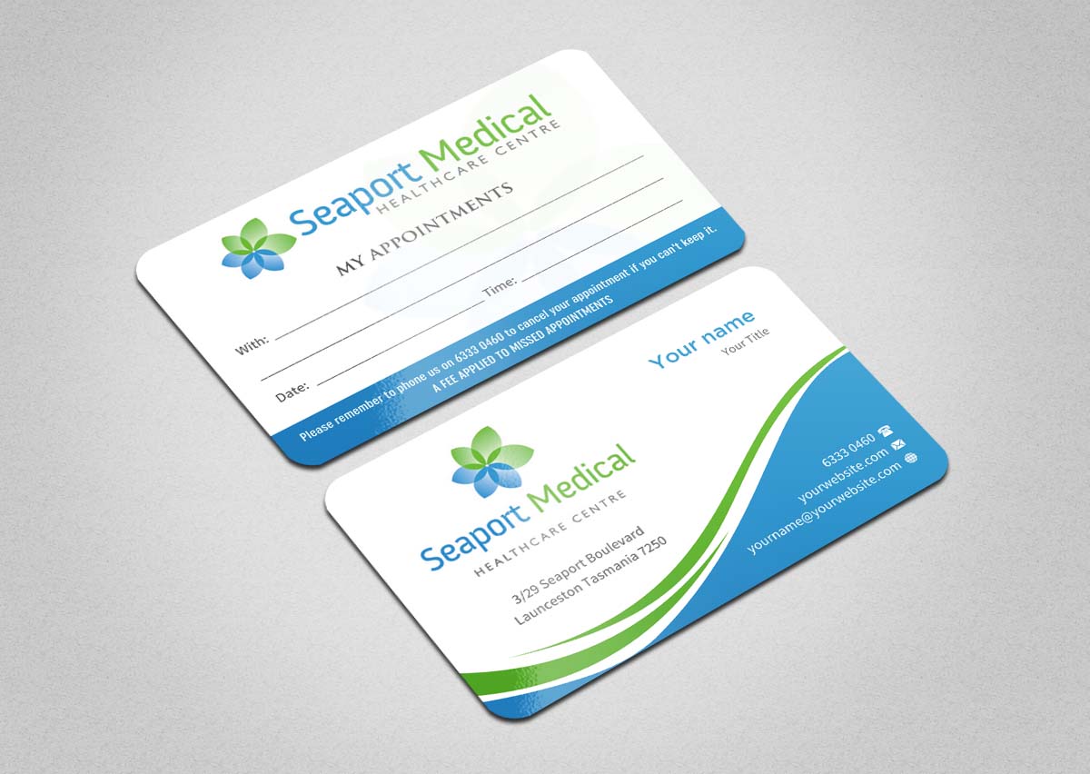 Business Card Design by INDIAN_Ashok for Seaport Medical Healthcare Centre | Design #8723528