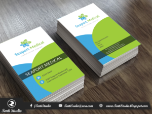 Business Card Design by Tenti Studio for Seaport Medical Healthcare Centre | Design: #8768194