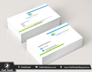 Business Card Design by Tenti Studio for Seaport Medical Healthcare Centre | Design: #8768213