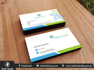 Business Card Design by Tenti Studio for Seaport Medical Healthcare Centre | Design: #8768220