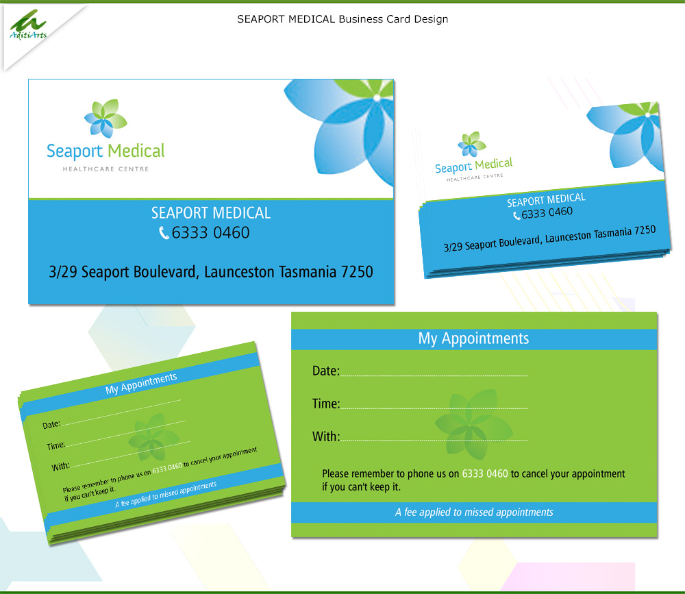 Business Card Design by AditiArts for Seaport Medical Healthcare Centre | Design #8619455
