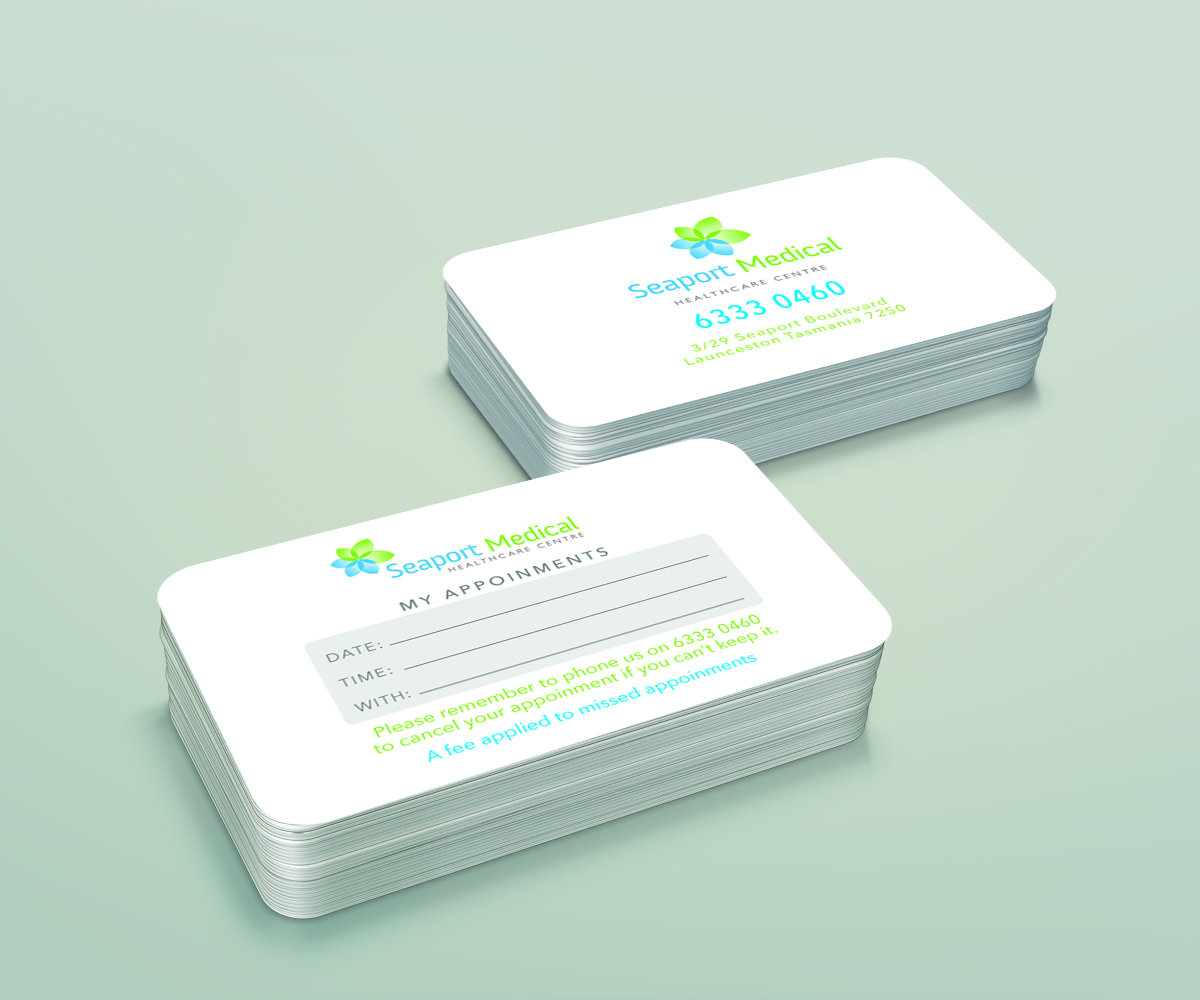 Diseño de Tarjeta de Presentación por R M para Seaport Medical Healthcare Centre | Diseño #8766911