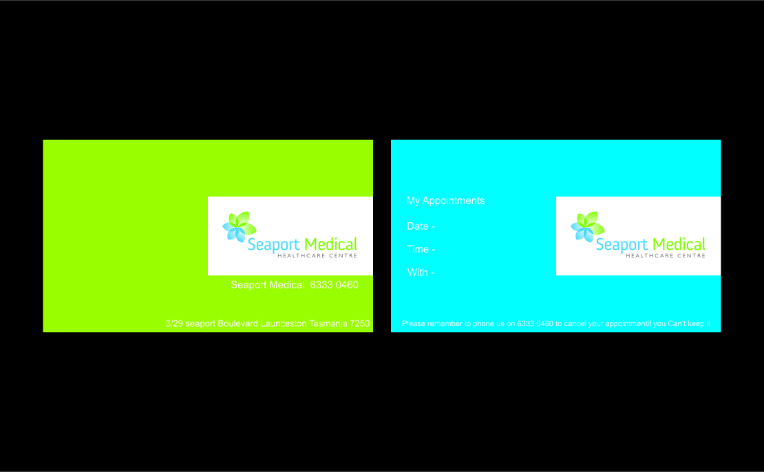 Business Card Design by matoshreedesign for Seaport Medical Healthcare Centre | Design #8695994