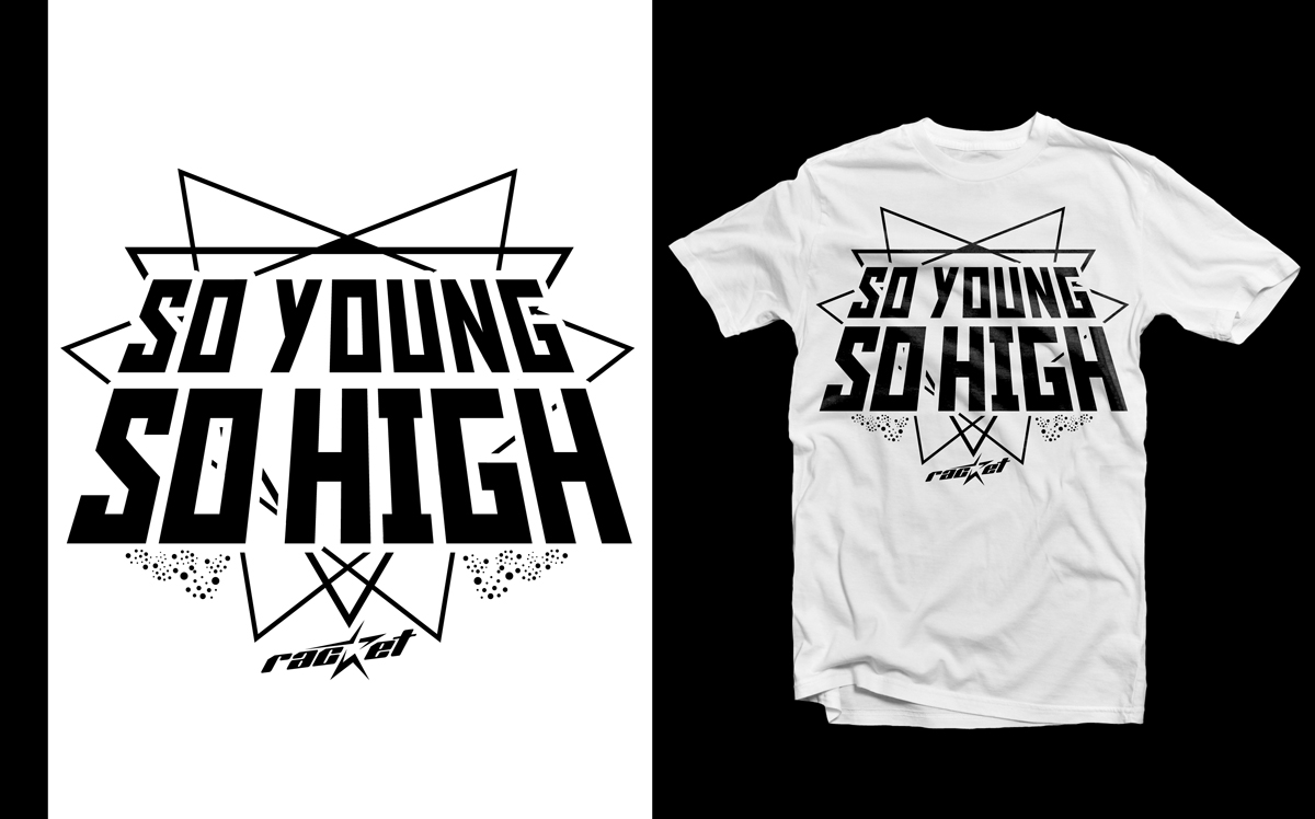 T-shirt Design by linearts&halftones. for Racket Apparel | Design #2001511