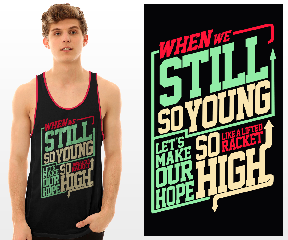 T-shirt Design by Rafli for Racket Apparel | Design #2057668