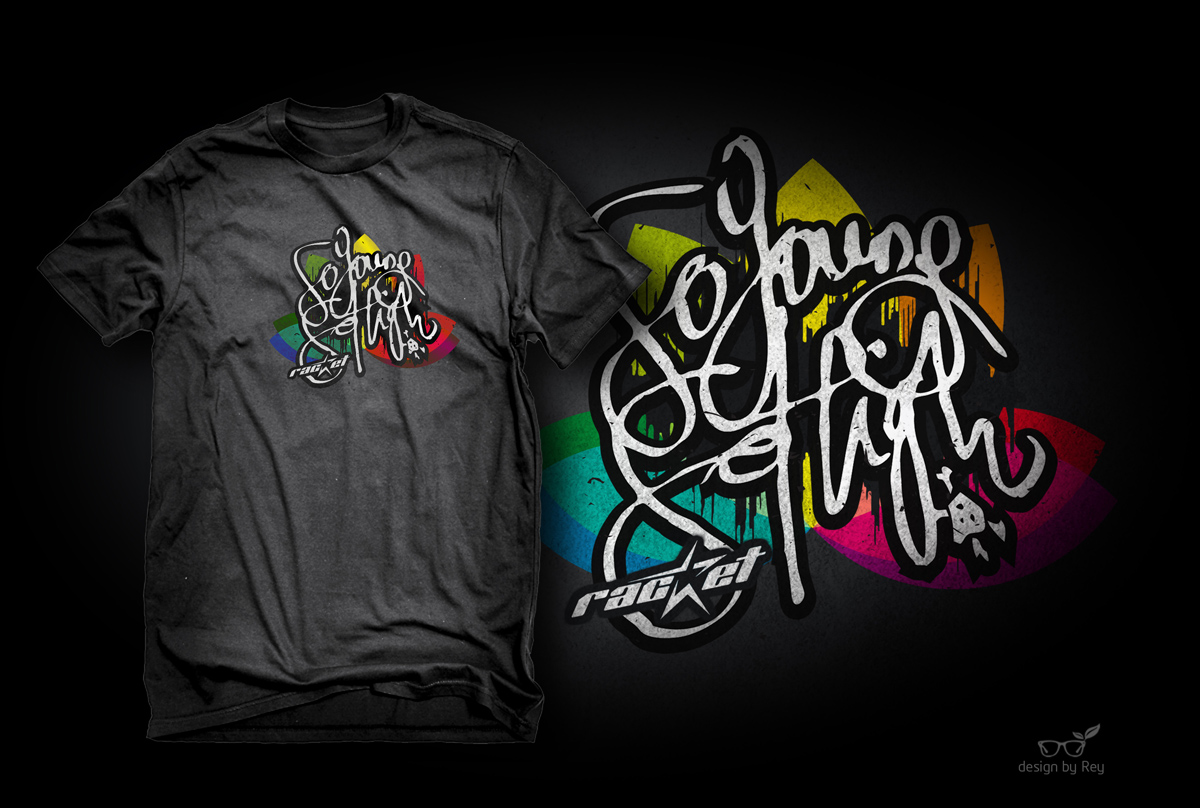 T-shirt Design by Rey for Racket Apparel | Design #2013614