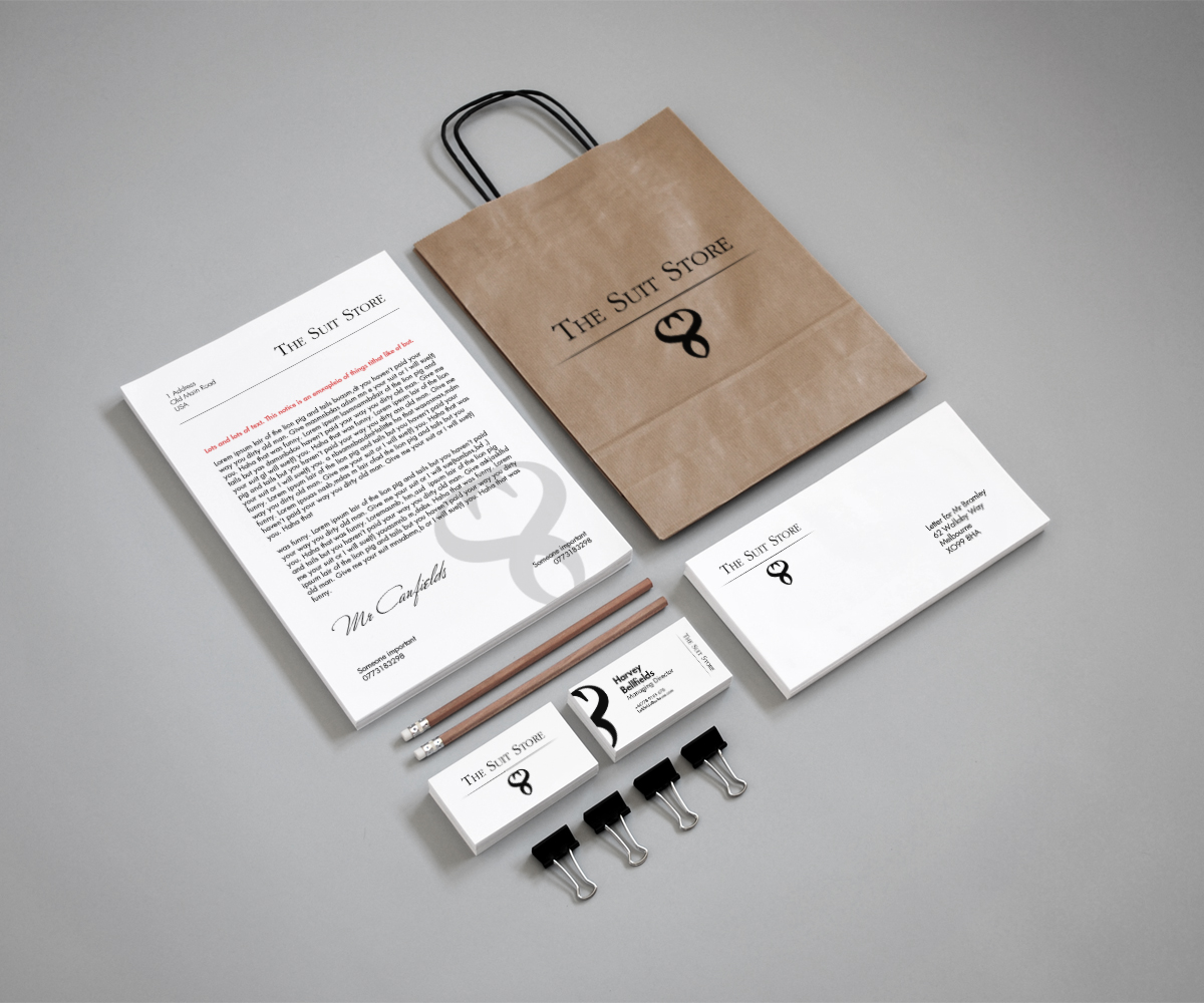 Logo Design by Harry Butt for Tates Menswear | Design #2014241