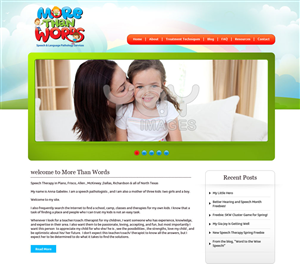 Diseño Web por Expert Designer para More Than Words LLC | Diseño #2077461