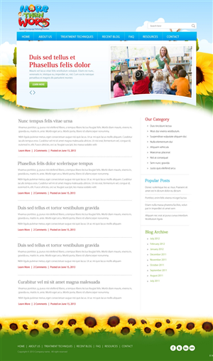 Web Design by pb for More Than Words LLC | Design: #2111185