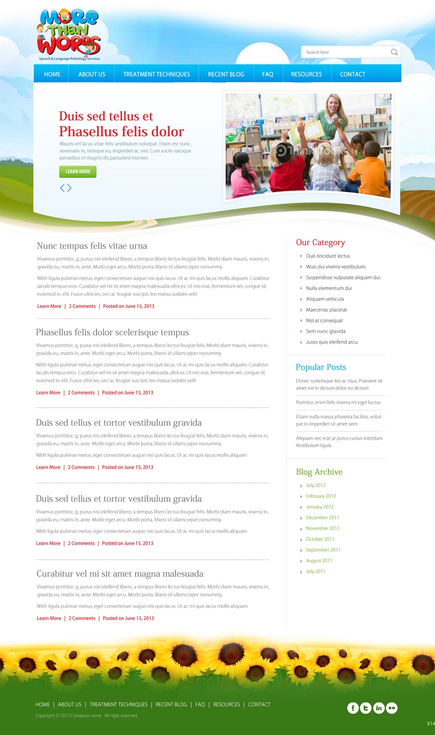 Web Design by pb for More Than Words LLC | Design #2111188