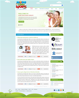 Web Design by pb for More Than Words LLC | Design: #2111189
