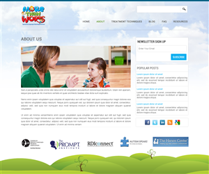 Web Design by pb for More Than Words LLC | Design: #2128477