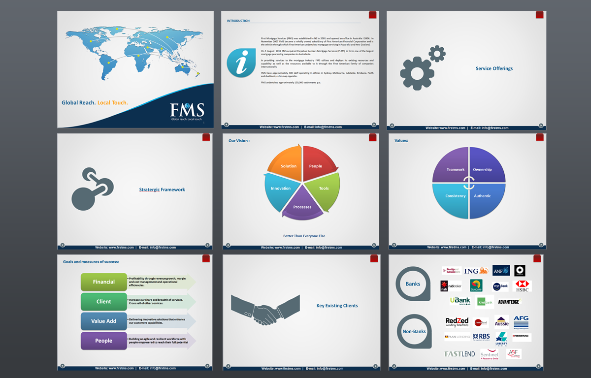 PowerPoint Design by pulse for First Mortgage Services | Design #2072895