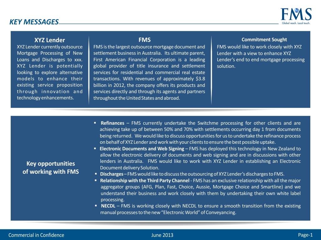 PowerPoint Design by TurtleDesign for First Mortgage Services | Design #2055474