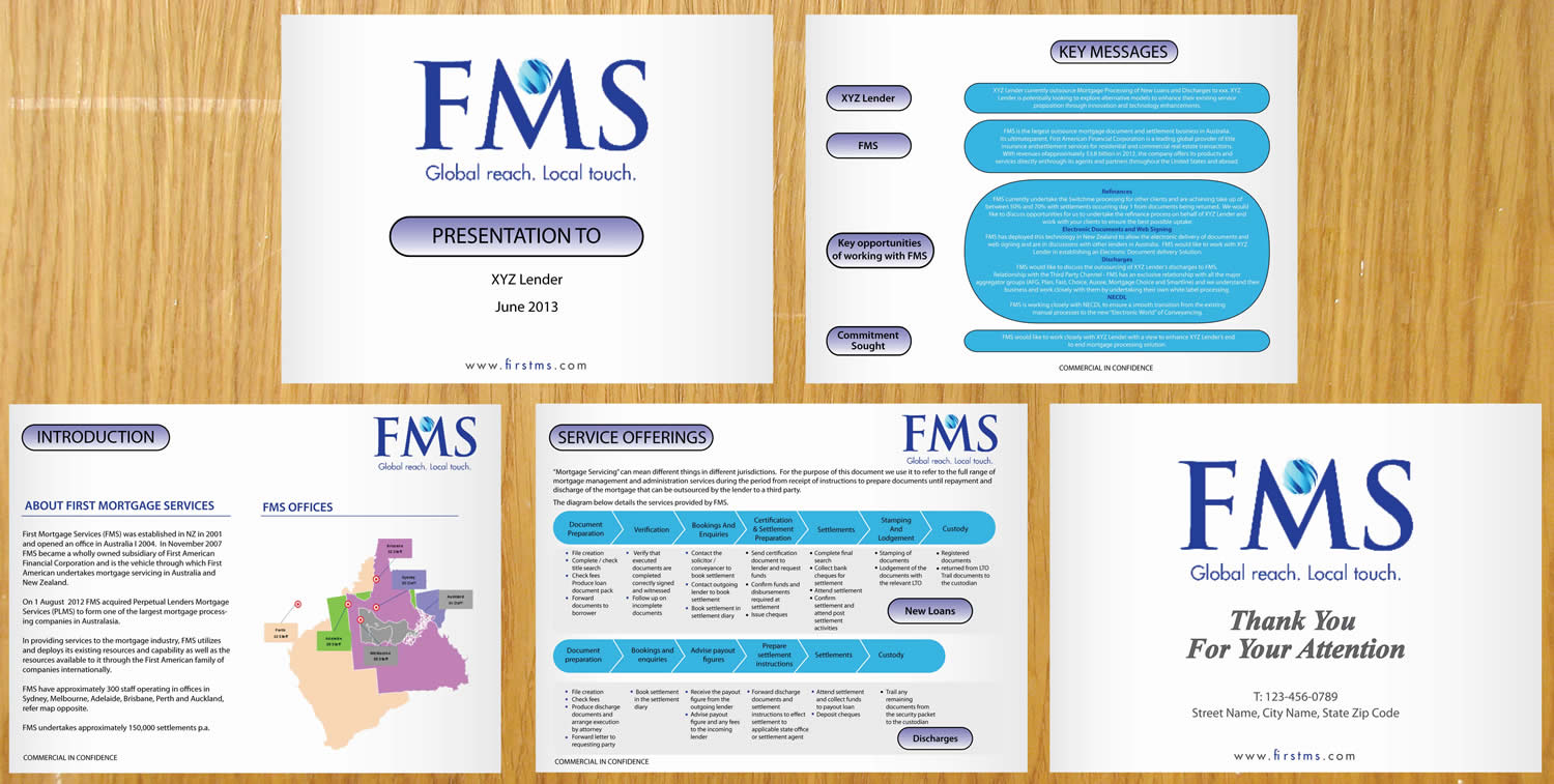 PowerPoint Design by Sbss for First Mortgage Services | Design #2007266
