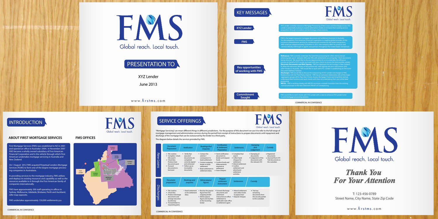 PowerPoint Design by Sbss for First Mortgage Services | Design #2007290