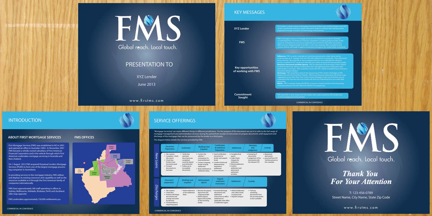 PowerPoint Design by Sbss for First Mortgage Services | Design #2007294