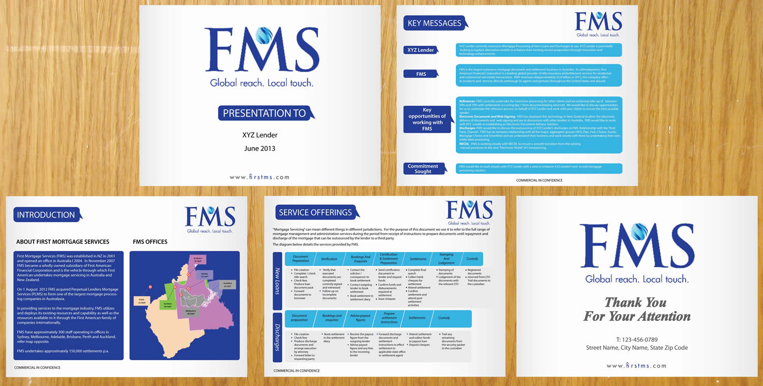 PowerPoint Design by Sbss for First Mortgage Services | Design #2007295