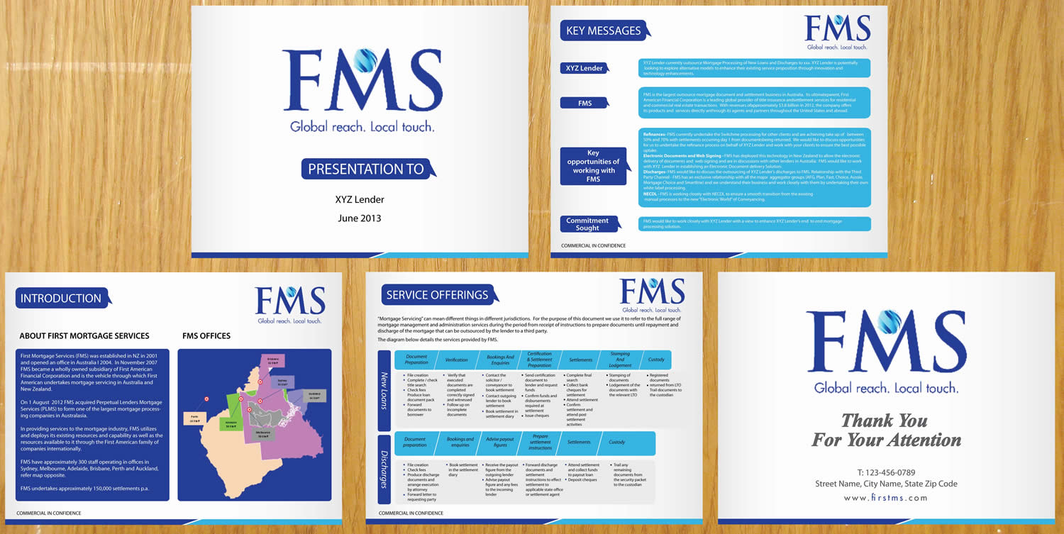 PowerPoint Design by Sbss for First Mortgage Services | Design #2007366