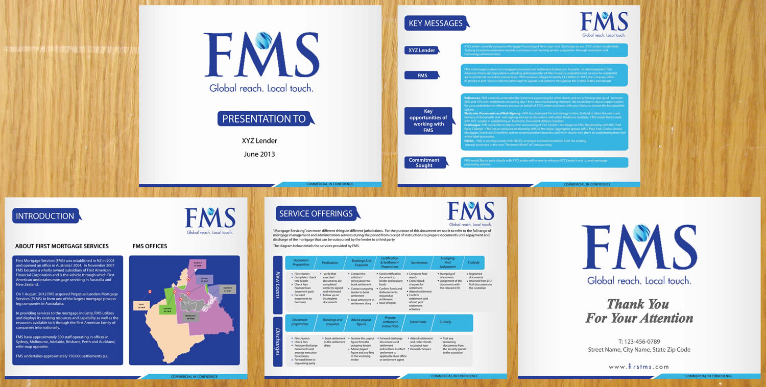 PowerPoint Design by Sbss for First Mortgage Services | Design #2007387
