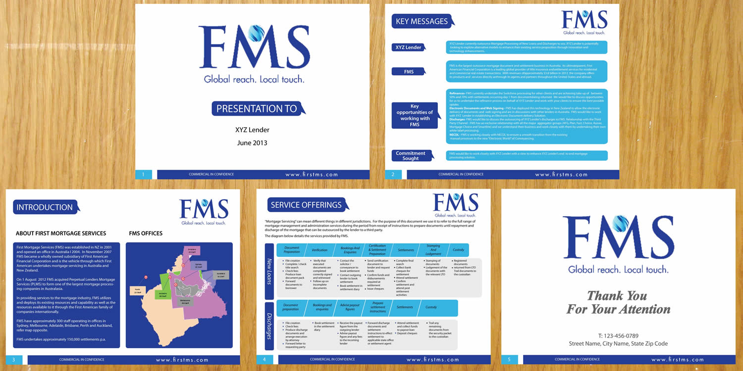 PowerPoint Design by Sbss for First Mortgage Services | Design #2007429