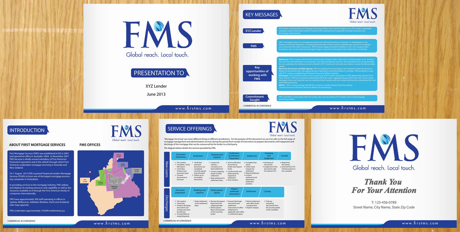 PowerPoint Design by Sbss for First Mortgage Services | Design #2007431