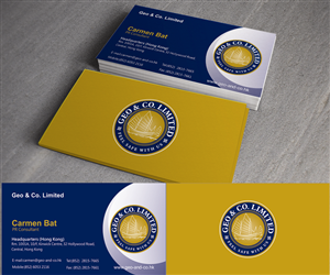 Business Card Design by rwin for Geo & Co. Limited | Design #2017150