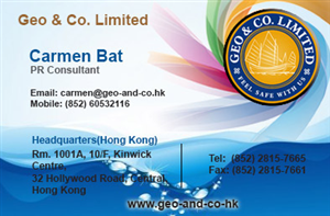 Business Card Design by karmendra kumar for Geo & Co. Limited | Design #2004244