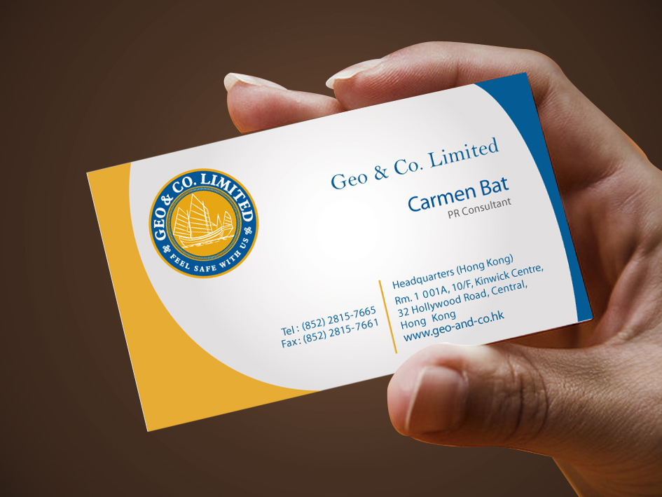 Business Card Design by whitepaper for Geo & Co. Limited | Design #2002091