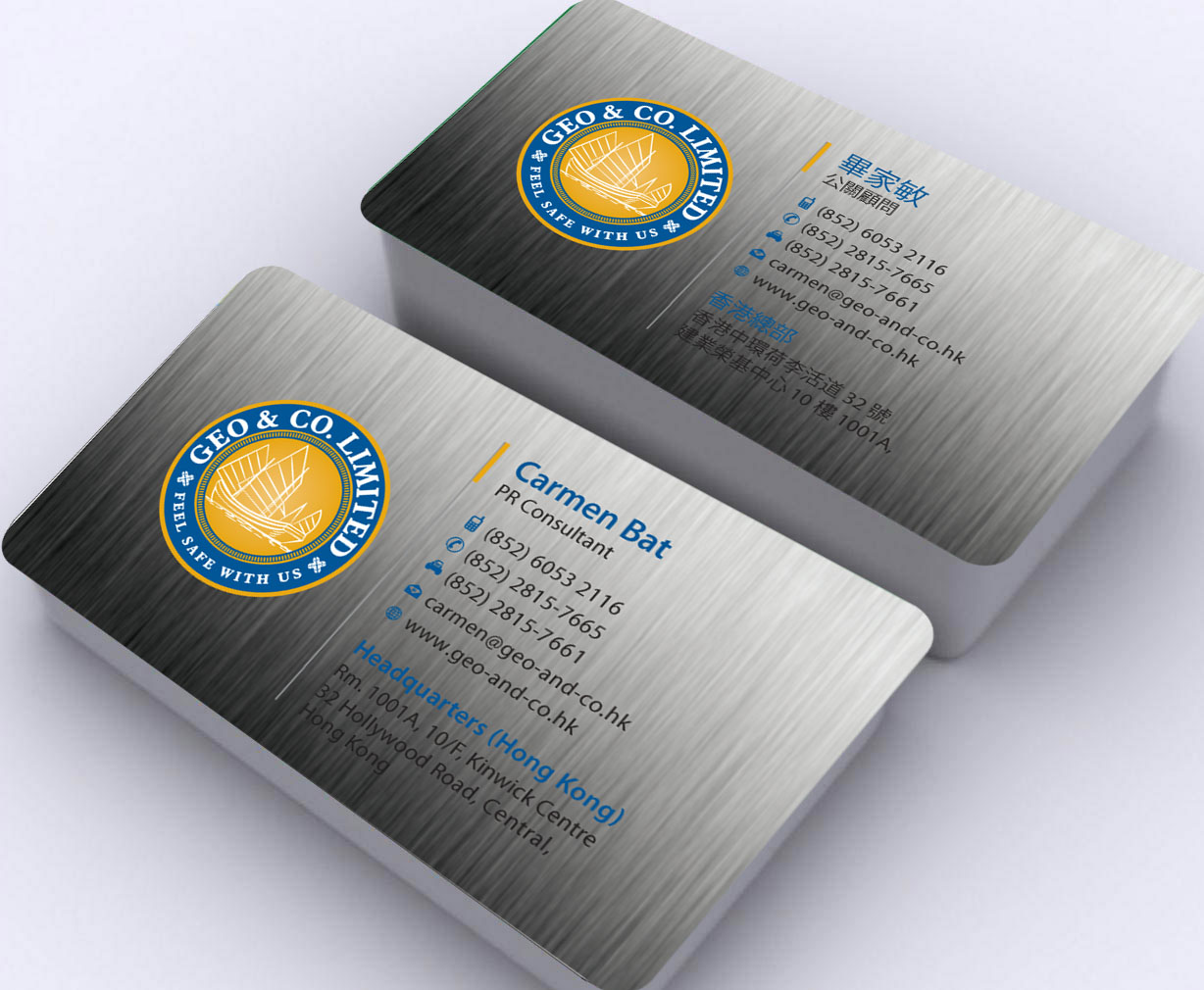 Business Card Design by Sbss for Geo & Co. Limited | Design #2001816