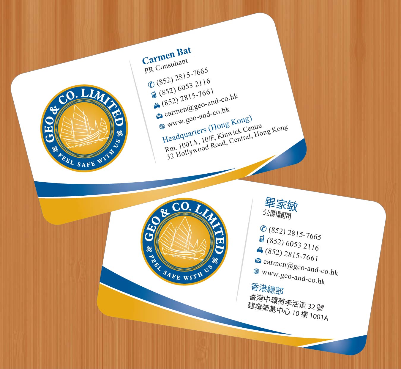 Business Card Design by Sbss for Geo & Co. Limited | Design #2003421