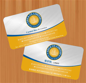 Business Card Design by Sbss for Geo & Co. Limited | Design: #2003441